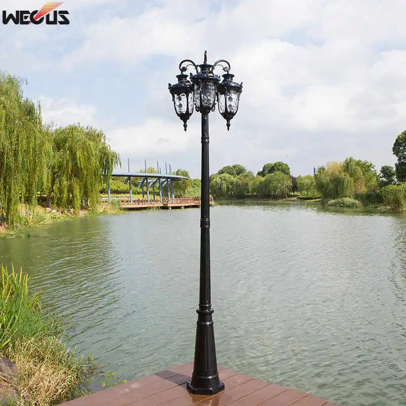 (H≈2.6M)Villa Home Outdoor Garden Light Park Community Landscape Street Project Lighting Street Lamp - vue 1 sur 10