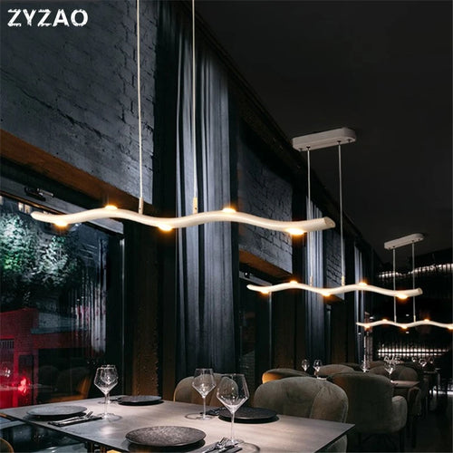 suspension moderne en aluminium pour décoration industrielle - vue 3 sur 10