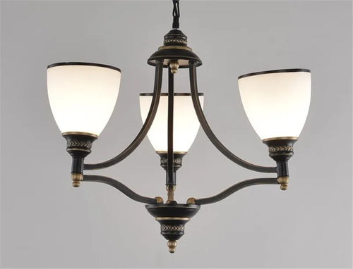 lustre en verre moderne pour un éclairage élégant