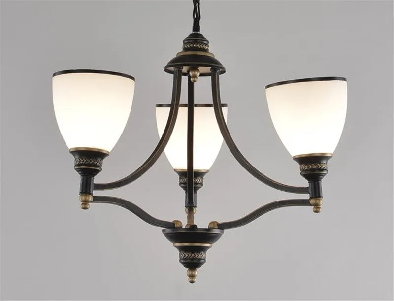 lustre en verre moderne pour un éclairage élégant