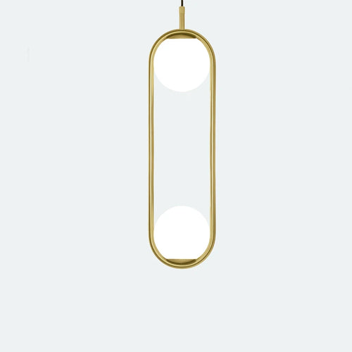 suspension vintage industrielles avec boule de verre - vue 7 sur 8