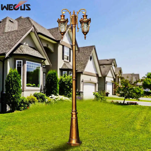 (H≈2.6M)Villa Home Outdoor Garden Light Park Community Landscape Street Project Lighting Street Lamp - vue 3 sur 10