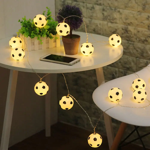 guirlande led pour décoration extérieure football noël mariage - vue 5 sur 6