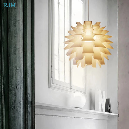 lampes suspendues design nordique moderne en forme de noix de pin - vue 7 sur 8