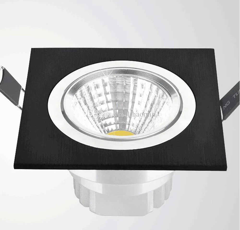 spot led encastrable carré à intensité variable décoratif pour intérieur - vue 3 sur 5
