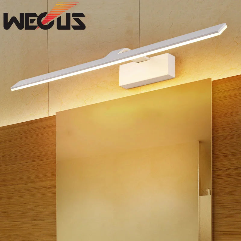 lampe led nordique pour miroir éclairage cosmétique hôtel étude - vue 3 sur 8