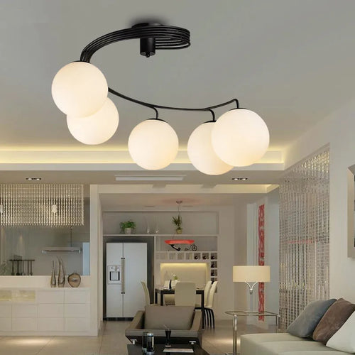 plafonnier led moderne et créatif pour intérieur élégant - vue 2 sur 7