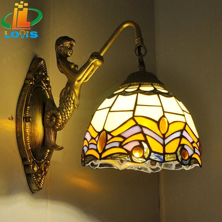 applique murale style européen pour éclairage intérieur et extérieur - vue 6 sur 8
