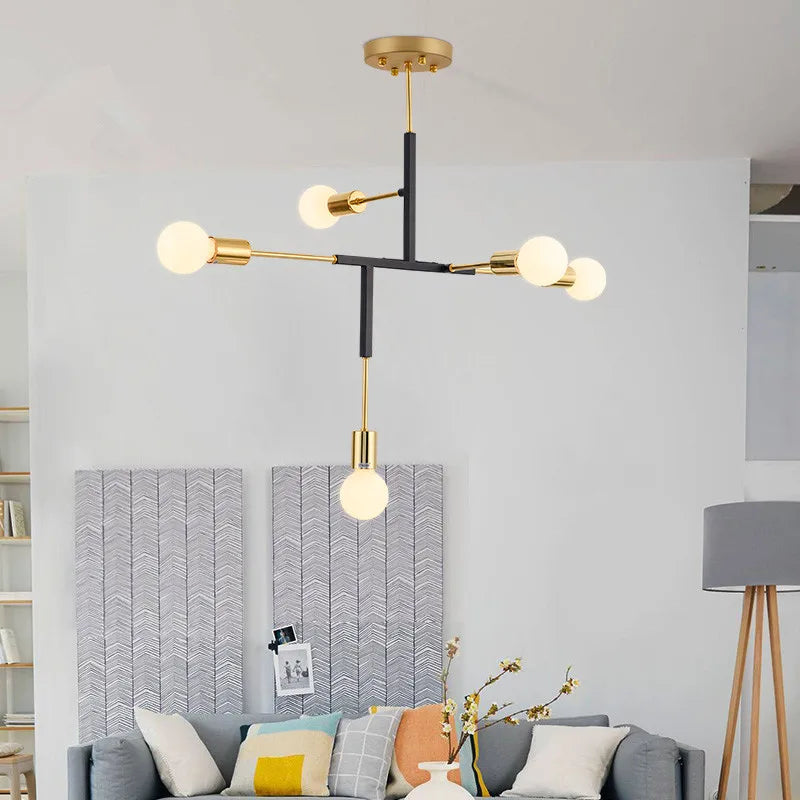 lustre moderne pour éclairage intérieur design élégant et fonctionnel - vue 5 sur 7