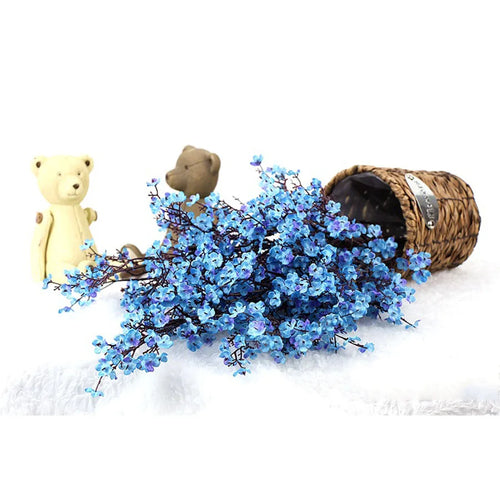 branche fleur cerisier rose en plastique pour décoration mariage et bricolage - vue 13 sur 13