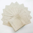 Serviette de table dentelle brodée style europe lin