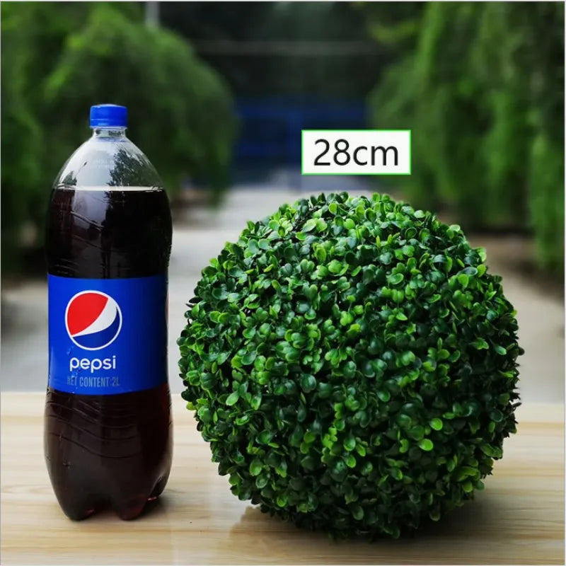 boule de buis artificielle décoration pour jardin mariage et fêtes - vue 7 sur 12