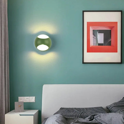 applique murale led luminaire intérieur escalier miroir éclairage - vue 4 sur 11