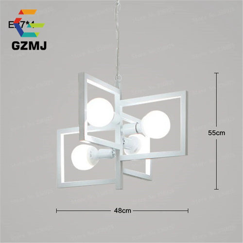 support de lampe suspension vintage industriel pour allée - vue 4 sur 8