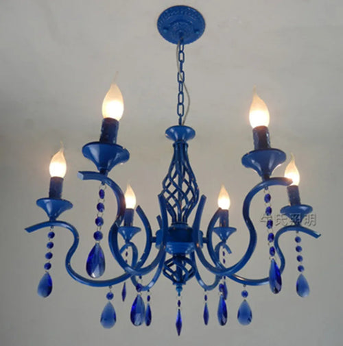 lustre en fer à led pour un éclairage rustique et élégant - vue 4 sur 14