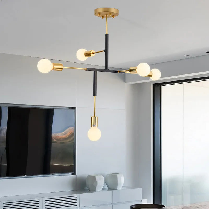 lustre moderne pour éclairage intérieur design élégant et fonctionnel - vue 4 sur 7
