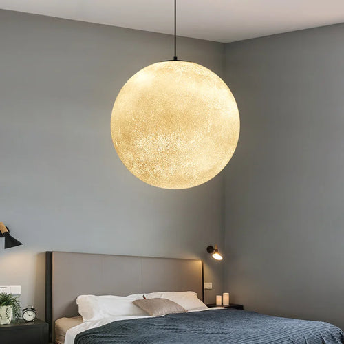 suspension créative en forme de lune pour une ambiance romantique - vue 3 sur 9