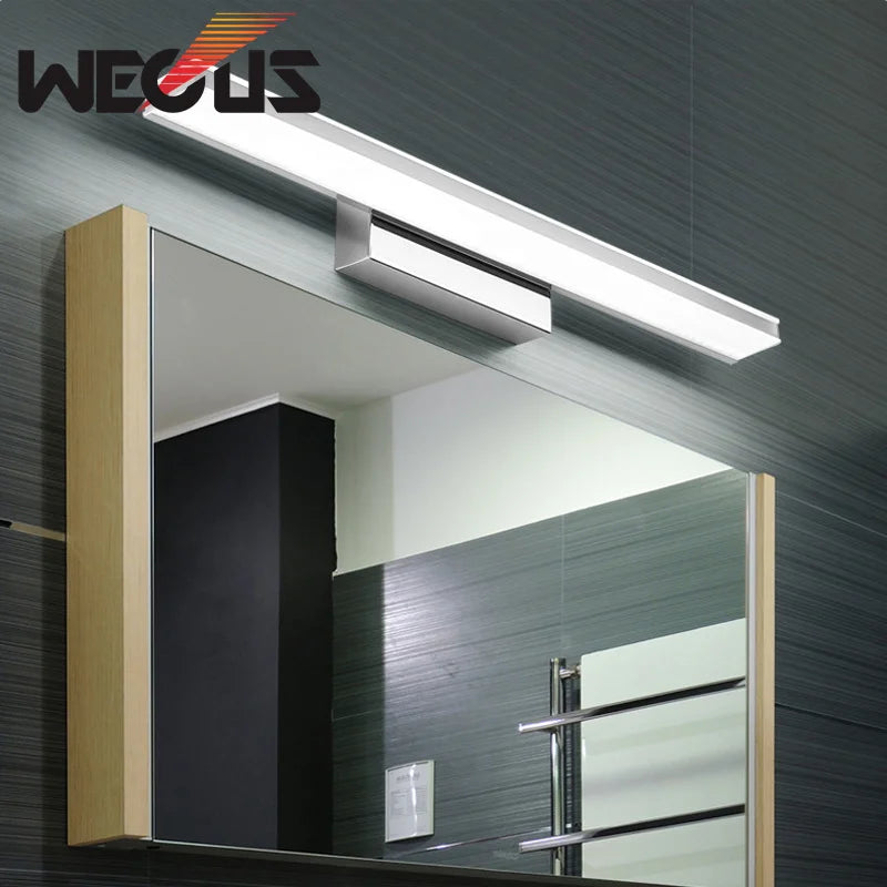 applique murale led pour toilette et maquillage moderne - vue 5 sur 6