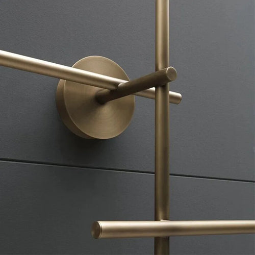 applique murale en cuivre design minimaliste pour intérieur élégant - vue 4 sur 8