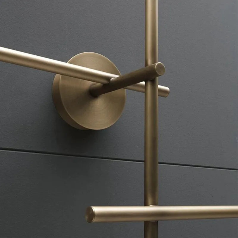 applique murale en cuivre design minimaliste pour intérieur élégant - vue 3 sur 8