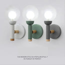 lampe de chevet nordique en verre design créatif pour salon et hôtel