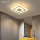 plafonnier led rond carré pour éclairage maison décoratif