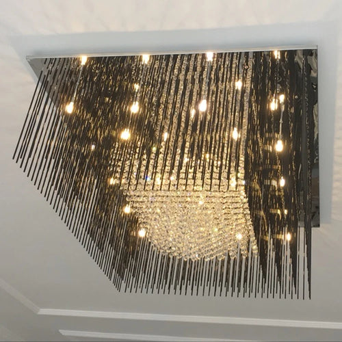 plafonnier en verre design moderne pour un éclairage élégant intérieur - vue 6 sur 10