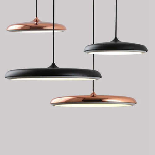 lampe suspendue led scandinave moderne design simple idéale pour bar - vue 2 sur 13