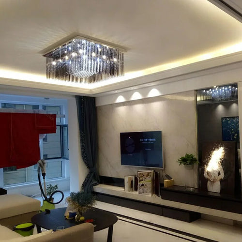 plafonnier en verre design moderne pour un éclairage élégant intérieur - vue 3 sur 10