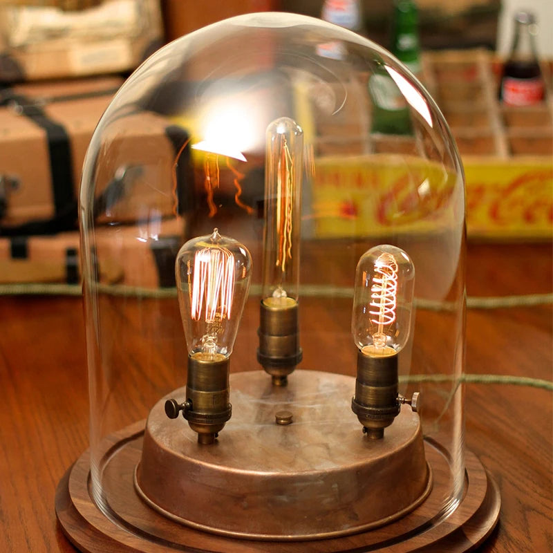 ampoule vintage edison à filament lot de six pièces - vue 5 sur 18