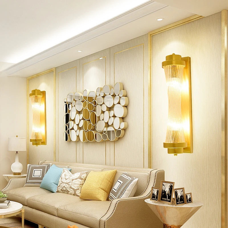 applique murale en cristal design pour décoration intérieure moderne - vue 6 sur 7