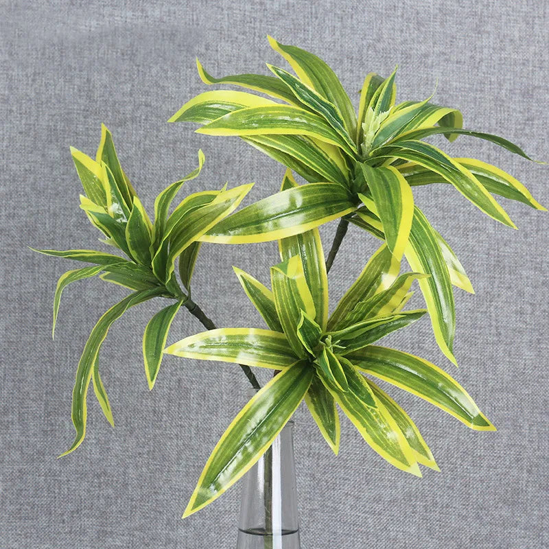 plante artificielle monstera en bambou pour décoration intérieure - vue 2 sur 9