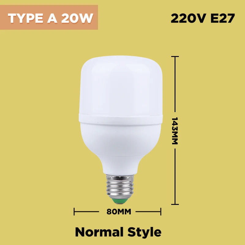 ampoule led moderne haute puissance pour éclairage industriel et garage - vue 11 sur 15