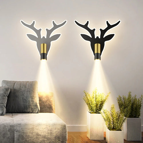 applique murale led moderne pour éclairage intérieur bois - vue 2 sur 11