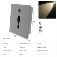 applique murale led à induction avec capteur intégré