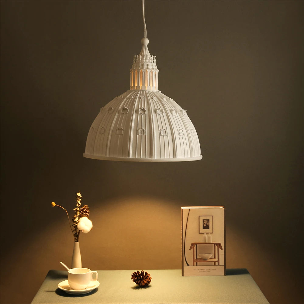 lustre moderne saint-paul led pour maison et restaurant - vue 5 sur 8