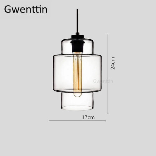 suspension moderne en verre teinté pour décoration intérieure - vue 26 sur 30
