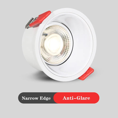 spot led encastré dimmable anti-éblouissement pour intérieur - vue 4 sur 9