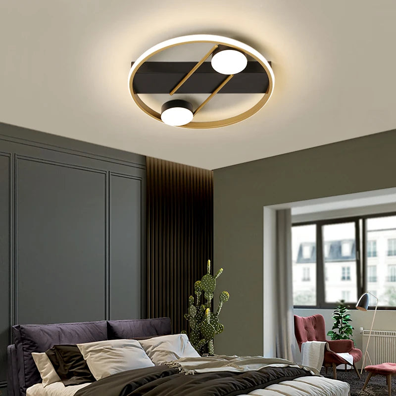 plafonnier led réglable pour une atmosphère élégante et moderne - vue 3 sur 10