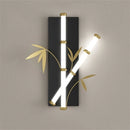 applique murale imitation bambou acrylique style chinois moderne