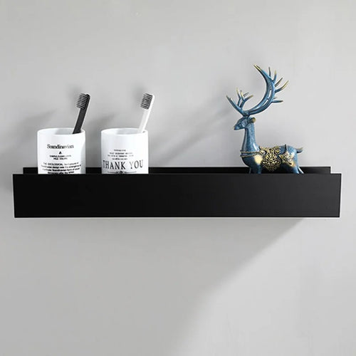 étagère murale pour rangement de salle de bain et cosmétiques - vue 2 sur 13