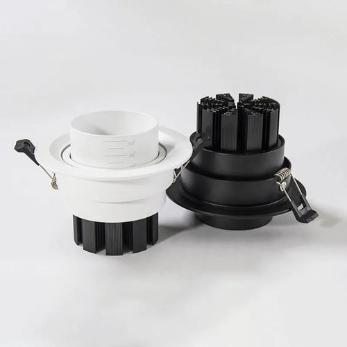 spots led encastrables à faisceau zoomable pour éclairage intérieur - vue 2 sur 8