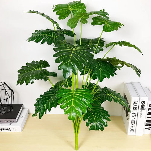plantes tropicales artificielles monstera feuillage décoratif pour intérieur extérieur - vue 22 sur 21