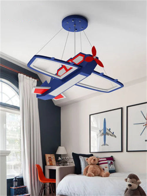 suspension enfant en forme d'avion pour chambre - vue 2 sur 7