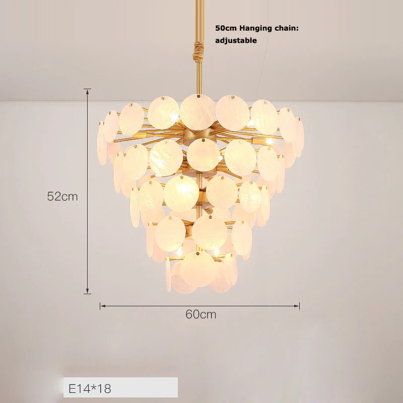 lustre design moderne en agate colorée pour intérieur - vue 12 sur 15
