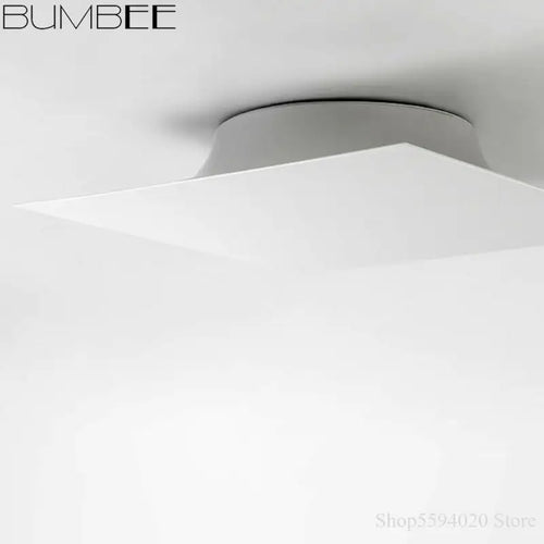 plafonnier led carré moderne pour décoration intérieure élégante - vue 4 sur 6