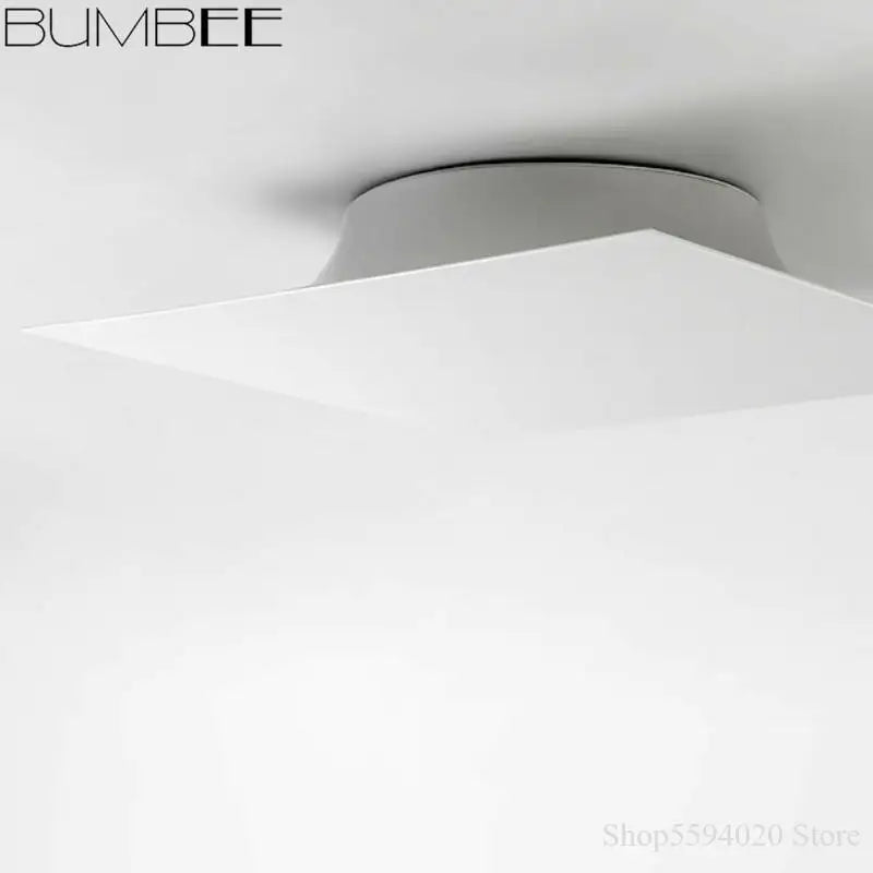 plafonnier led carré moderne pour décoration intérieure élégante - vue 3 sur 6