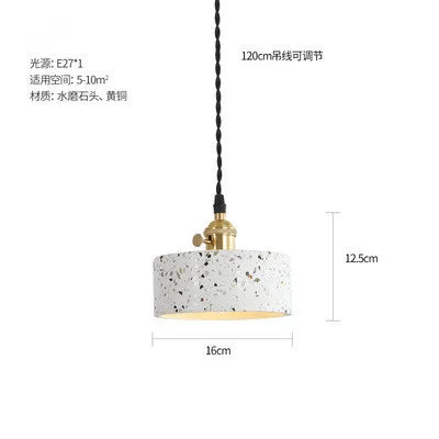 suspension industrielle en ciment pour table et bar - vue 14 sur 23