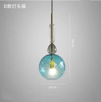 suspension en verre moderne pour décoration intérieure élégante - vue 8 sur 10