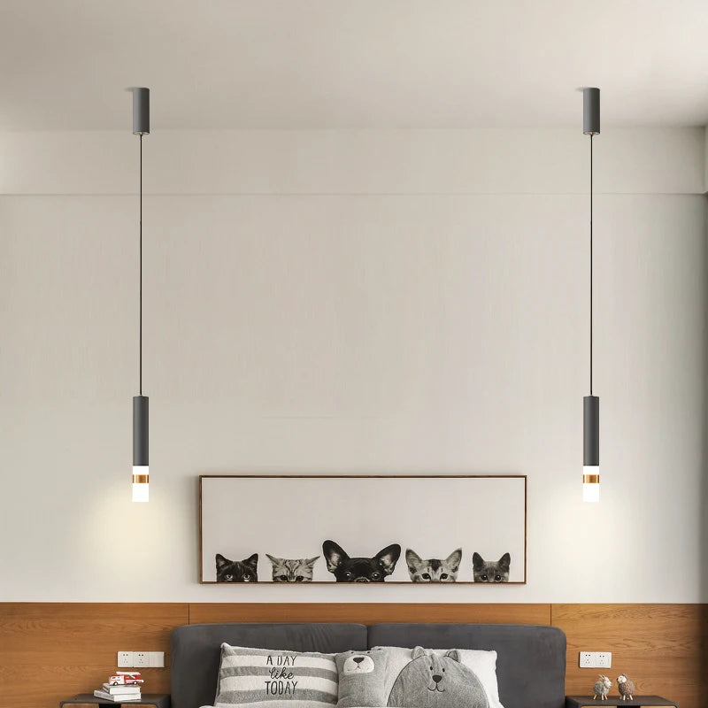 suspension design moderne luminaire décoratif idéal pour bar ou bureau - vue 2 sur 11